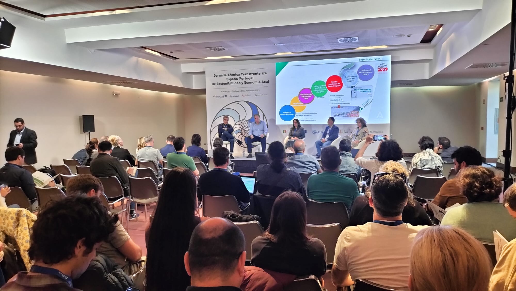 La sostenibilidad y la Economía Azul, ejes centrales de la jornada del Proyecto ATLAZUL en la que participa el CEIMAR